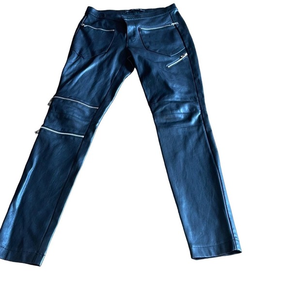 Zara Pants - Zara Trafaluc Collection Vegan Leather Pants